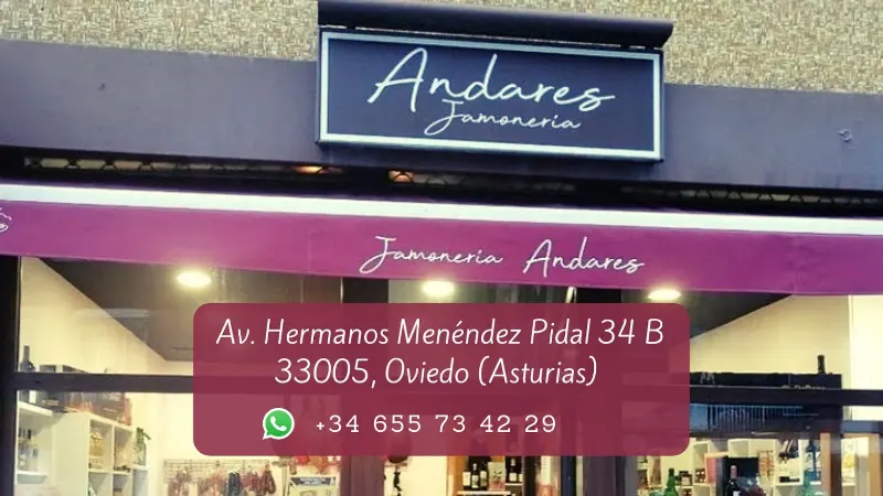 Jamonería Andares - Tienda de alimentación en Oviedo - foto 2