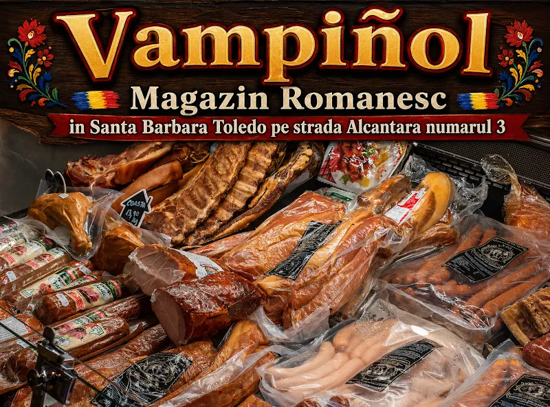Vampiñol Magazin romanesc in Toledo , tienda delicatessen Toledo produse romane - Toledo