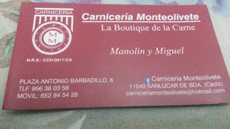 Carnicería Monteolivete