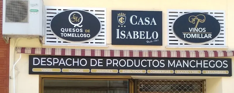 Casa Isabelo Vinos y Quesos.