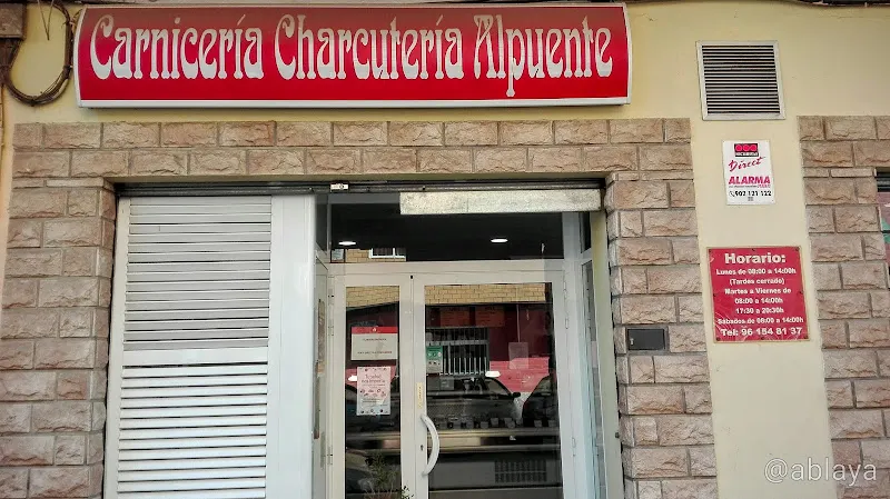 Carnicería-Charcutería Alpuente.