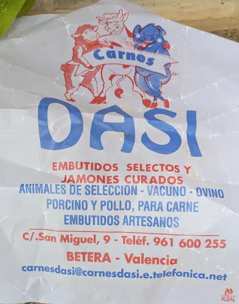 Carnisseria Boví en Betera