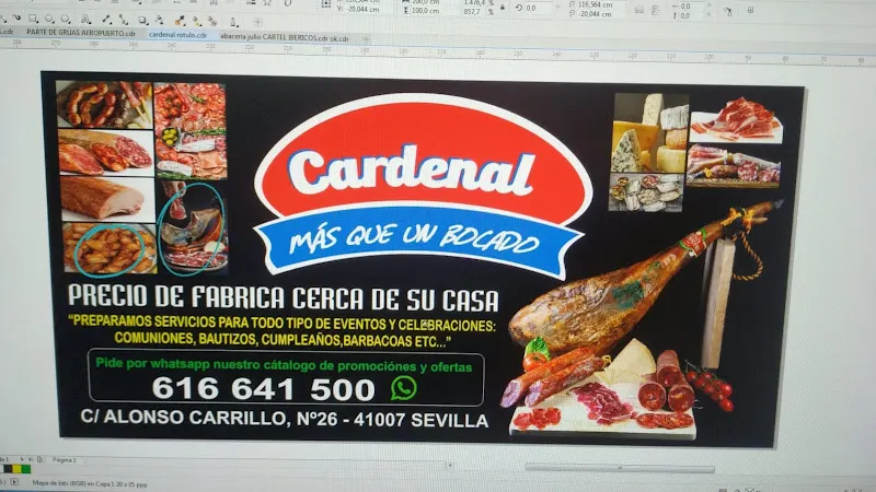 Cardenal Gourmet. Loncheados Ibéricos - Proveedor mayorista de alimentos en Sevilla - foto 2