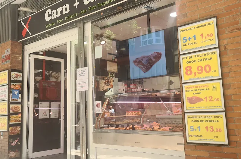 Carn Sant Andreu canelones cachopo Barcelona